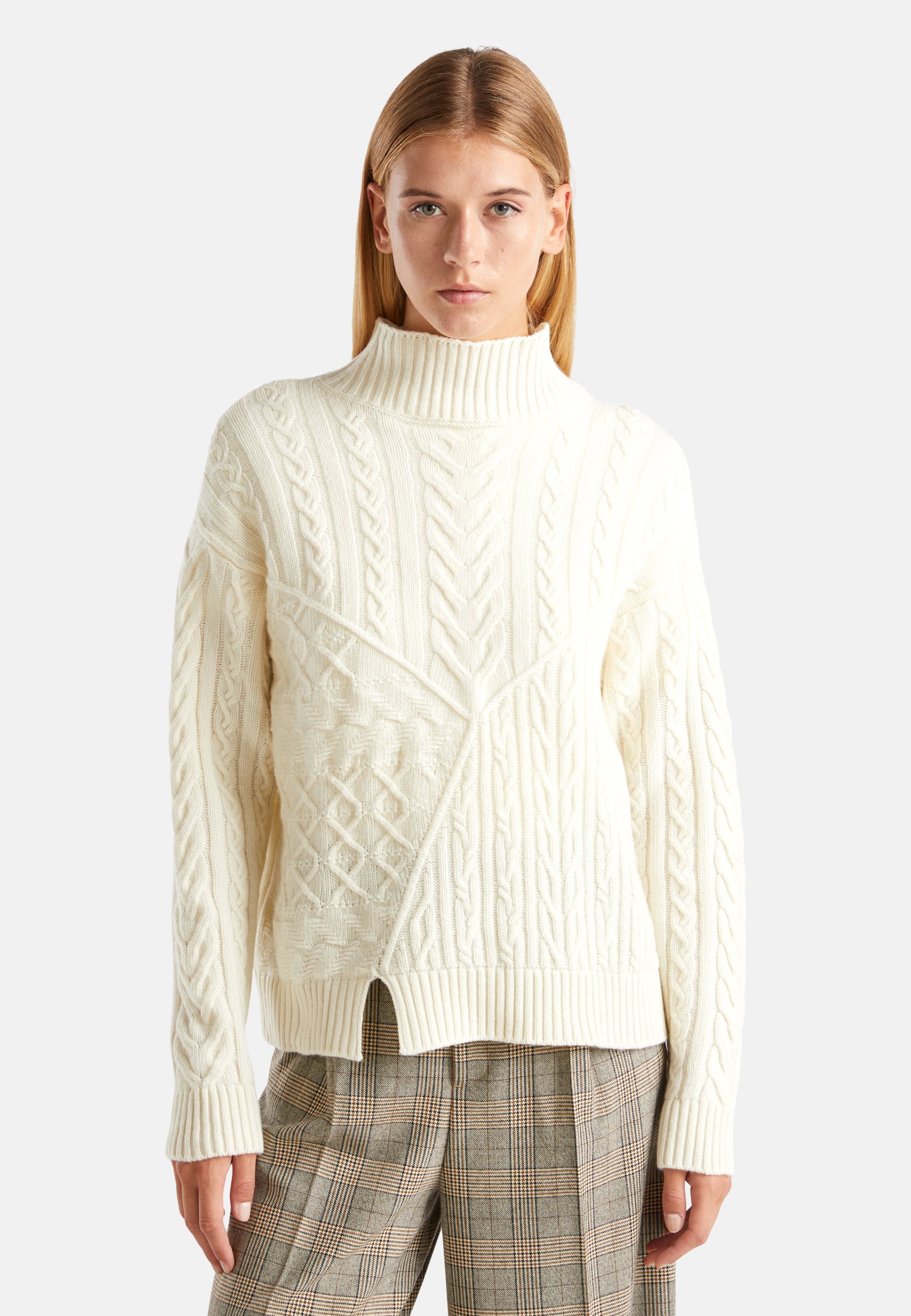 United Colors Benetton Wollen Trui Sweater Benetton Wollen Vest