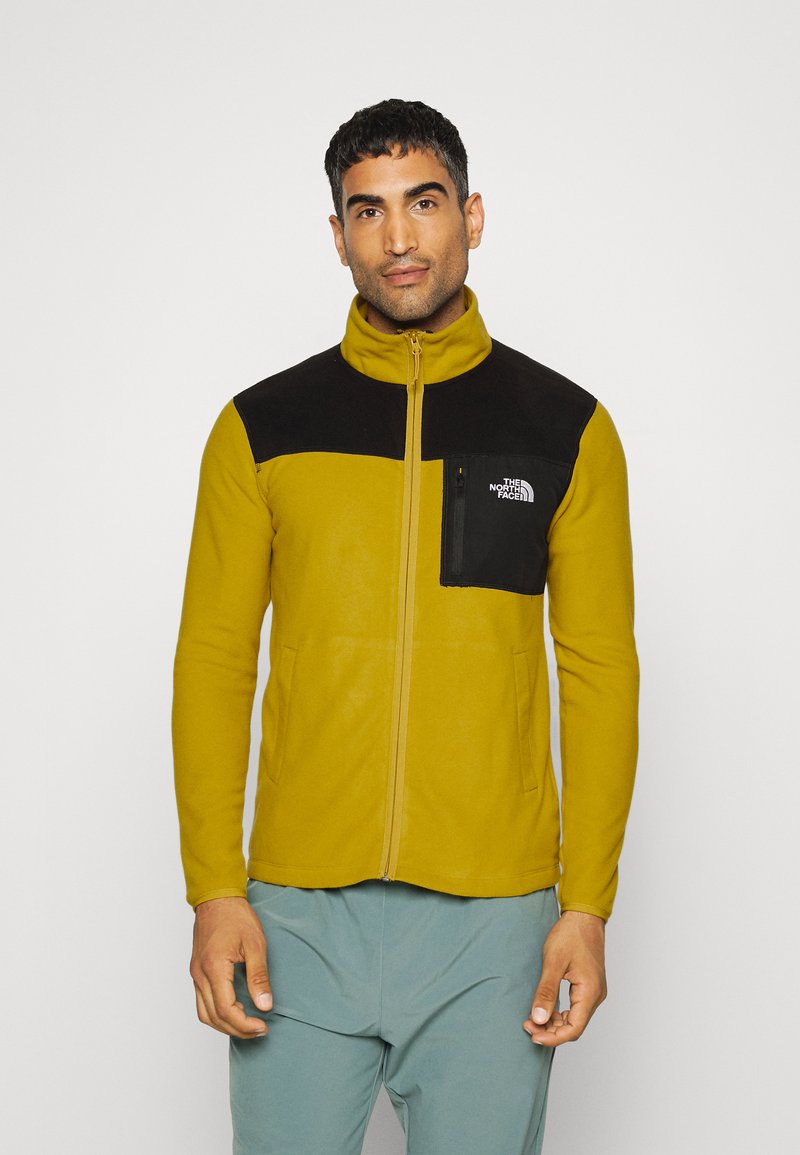 The North Face M HOMESAFE FULL ZIP Fleece jacket mineral gold/black