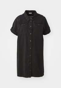 NMNEW SIGNE - Skjortekjole - black