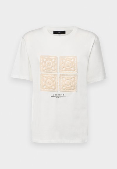 Weekend Max Mara BARBANO - T-shirts med print - bianco