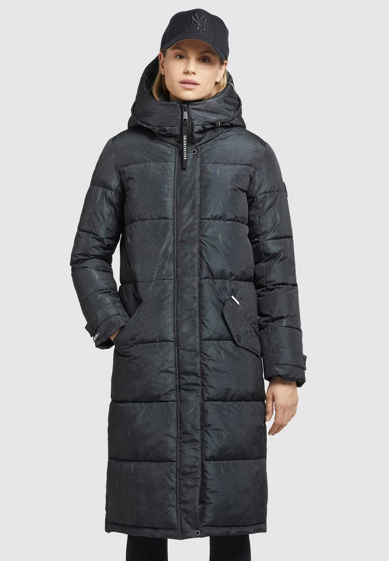 khujo DAKOTA Winter coat dunkelblau gemustert/dark blue Zalando.de