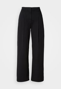 WIDE LEG - Pantaloni - black