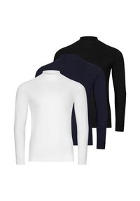 Non sélectionné, weiß/schwarz/dunkelblau