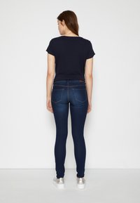 TOM TAILOR DENIM NELA - Vaqueros pitillo - used dark stone blue