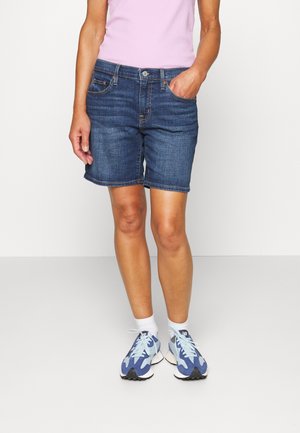 GAP Shorts di jeans - dark-blue denim