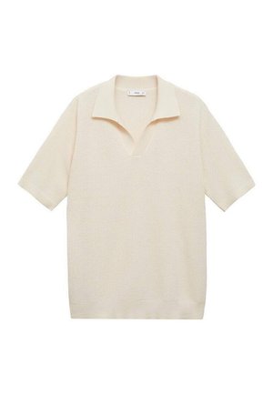 Mango DENIS - Polo shirt - ivory white