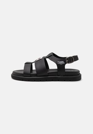 UNISEX - Sandalias - black
