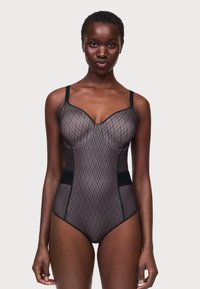 Chantelle - SMOOTH LINES CORSETRY OTHERS - Body - black/beige Imagen en miniatura 1