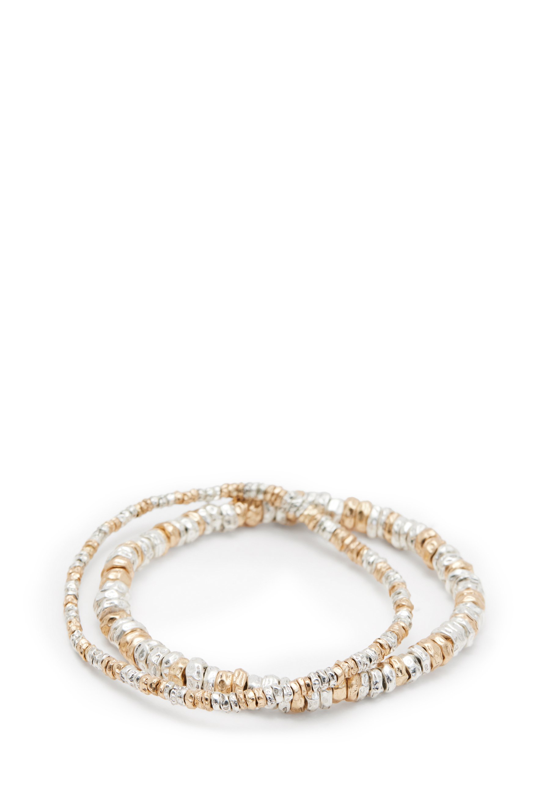 Massimo Dutti WIDE SEASIDE - Bracelet - silver coloured