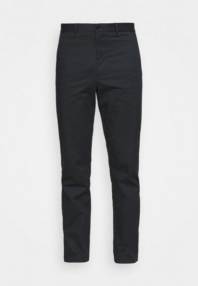 WOOD WOOD MARCUS LIGHT TWILL TROUSERS - Chinosy