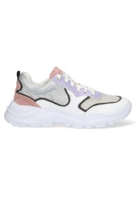 Braqeez REECE RUN  - Sneakers laag - wit/zilver/roze