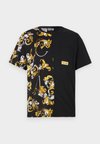 BAROCCO OUTLINE - T-shirt estampada - black/gold