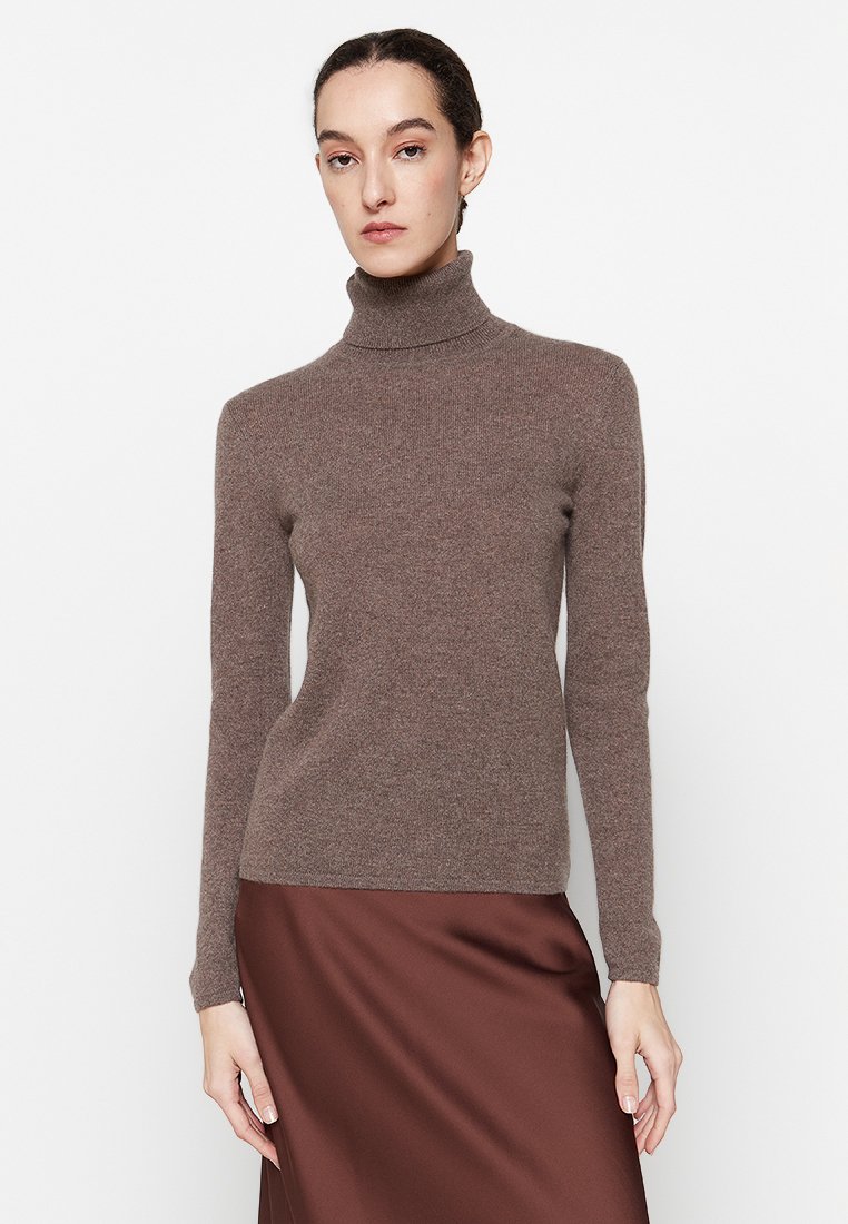Just Cashmere Trui taupe Just Cashmere Trui taupe