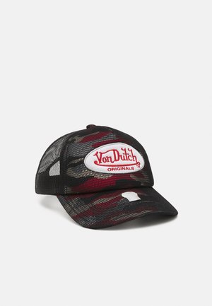 Von Dutch TRUCKER CAMOUFLAGE - Pet - red/black