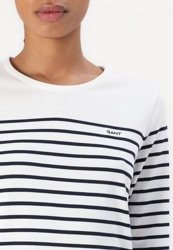 REG 3/4 SLEEVE BRETON   - Day dress - eggshell3