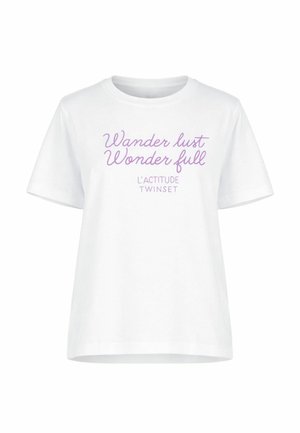 TWINSET, T-SHIRT CON STAMPA - T-shirt con stampa - bianco