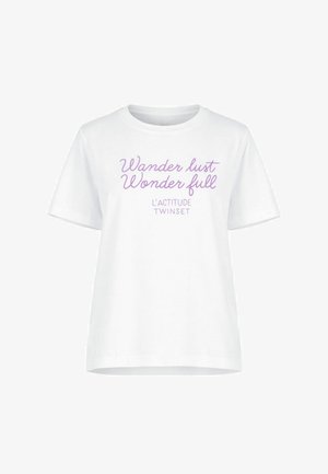 TWINSET, T-SHIRT CON STAMPA - T-shirt con stampa - bianco