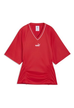 FUTURE ARCHIVE FITTED WAIST  - Camiseta estampada - for all time red