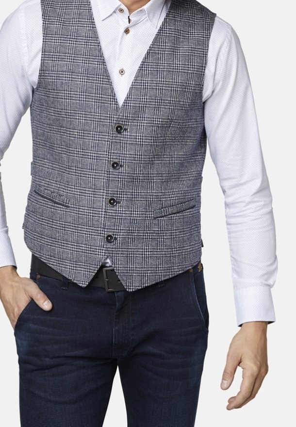 bugatti Veste sans manches blue/bleu (Seconde main) ZALANDO