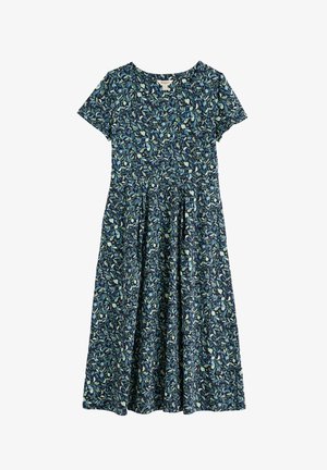 Seasalt Cornwall, SEASALT CORNWALL S/S VERONICA DRESS - Φόρεμα από ζέρσεϊ - navy - garden peas maritime