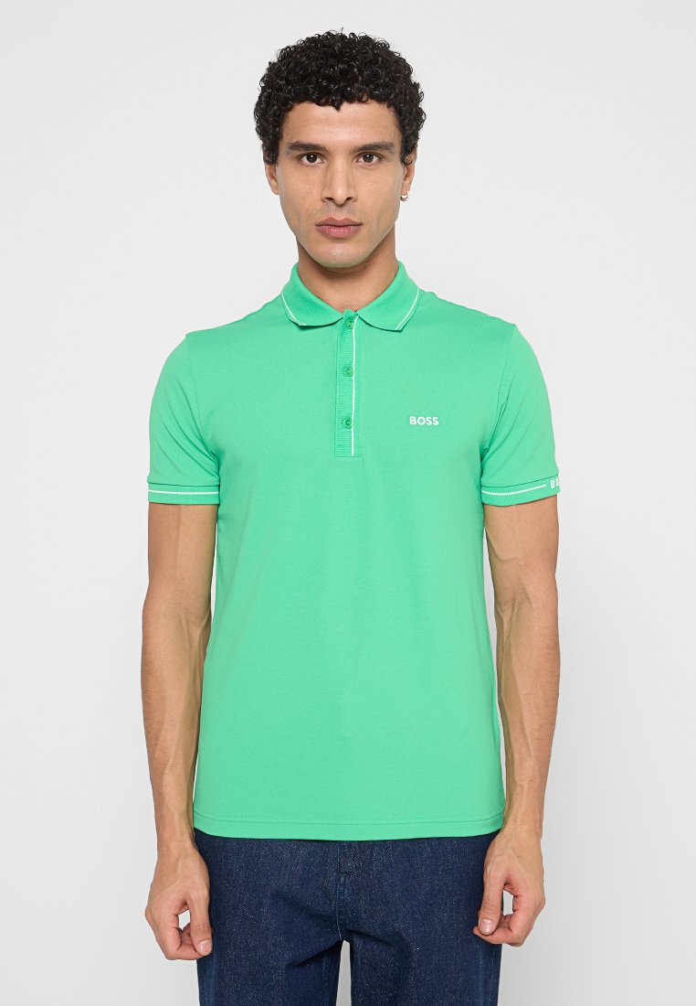 Boss Poloshirt donkergroen Boss Poloshirt donkergroen