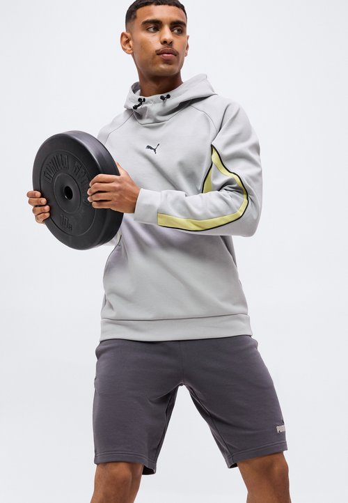 PUMA 2 COLOR NO. 1 COLOR LOGO SHORTS - Sports shorts - moody gray — foto 4