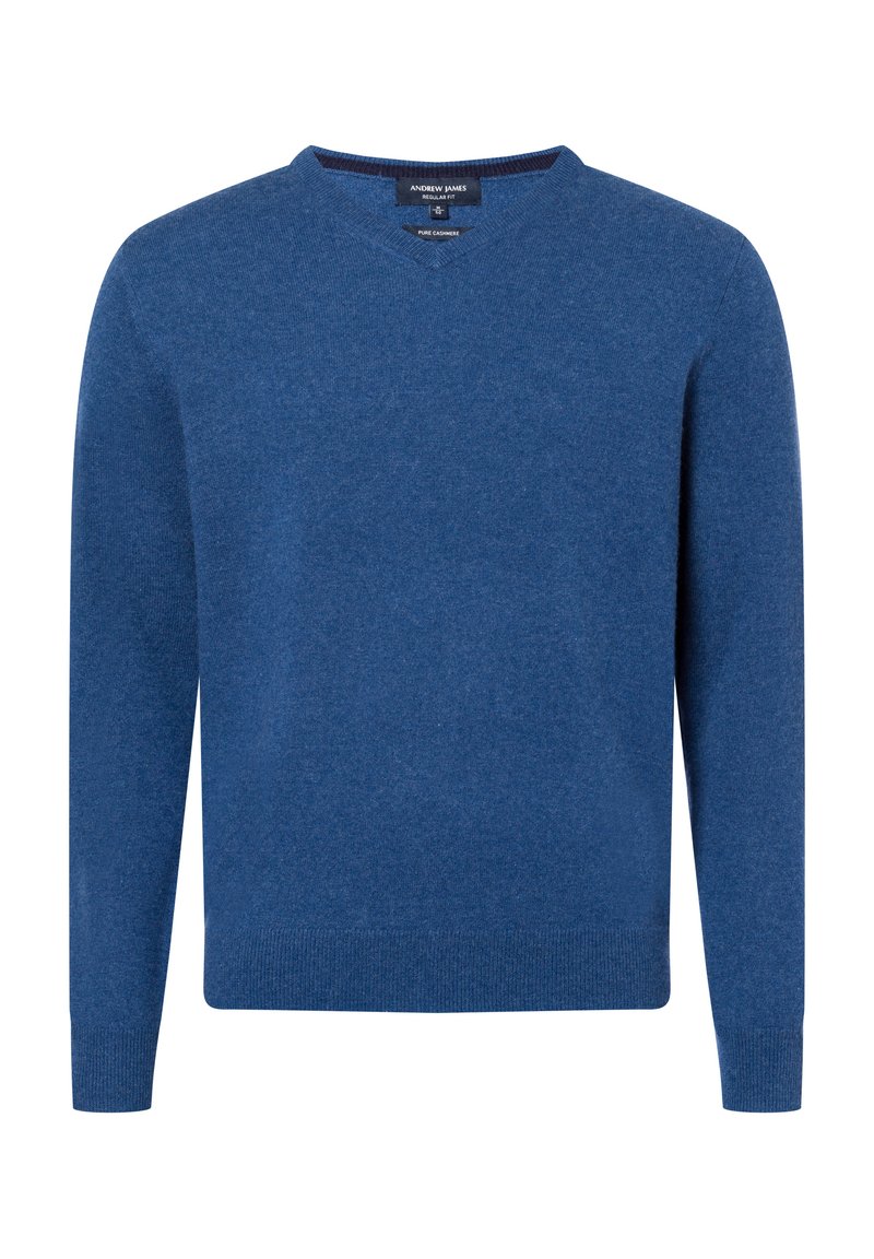 Andrew James Strickpullover - indigo