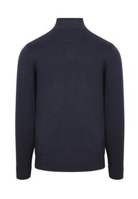 McGregor HALF ZIP STRUCTURE - Strickpullover - navy