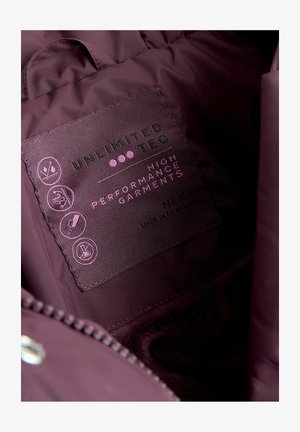 Next, OVERSIZED - Wintermantel - berry pink