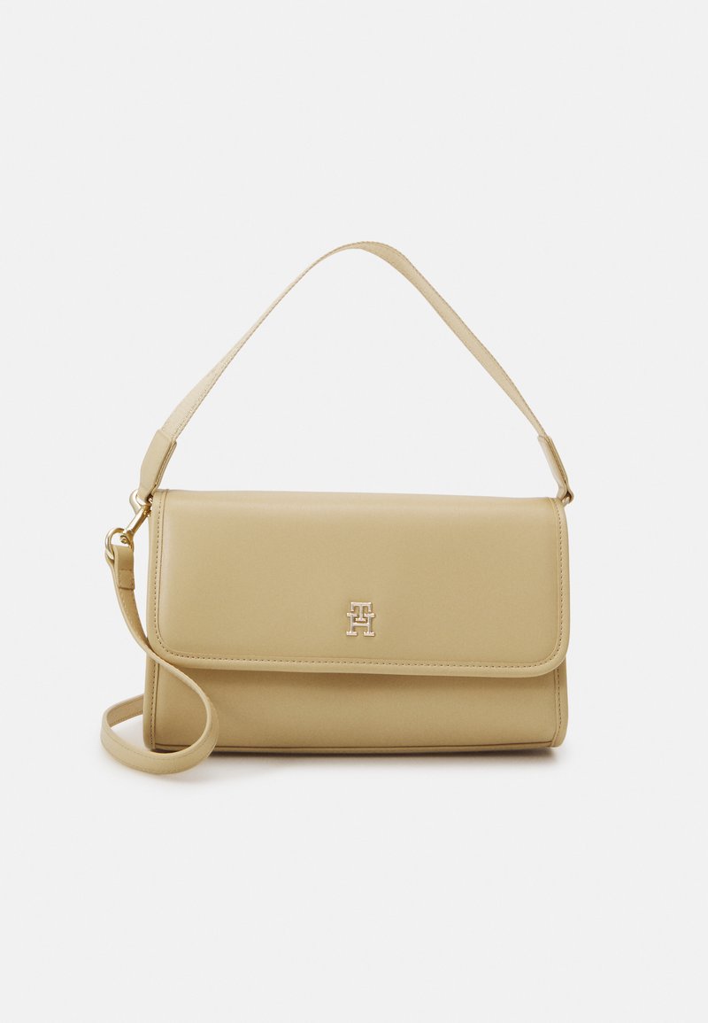 Tommy Hilfiger MONOTYPE SHOULDER BAG - Handtasche - harvest wheat 