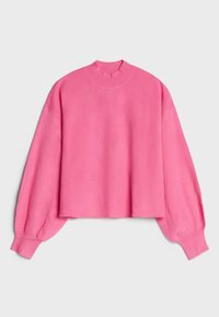 Bershka Stickad tröja - pink