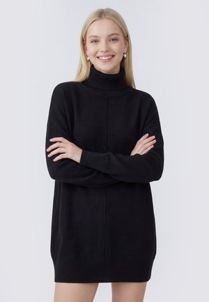 myMo, Gebreide jurk - black