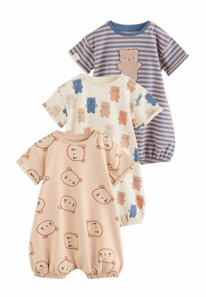 Next REGULAR FIT - 3 PACK - Overal - navy oatmeal