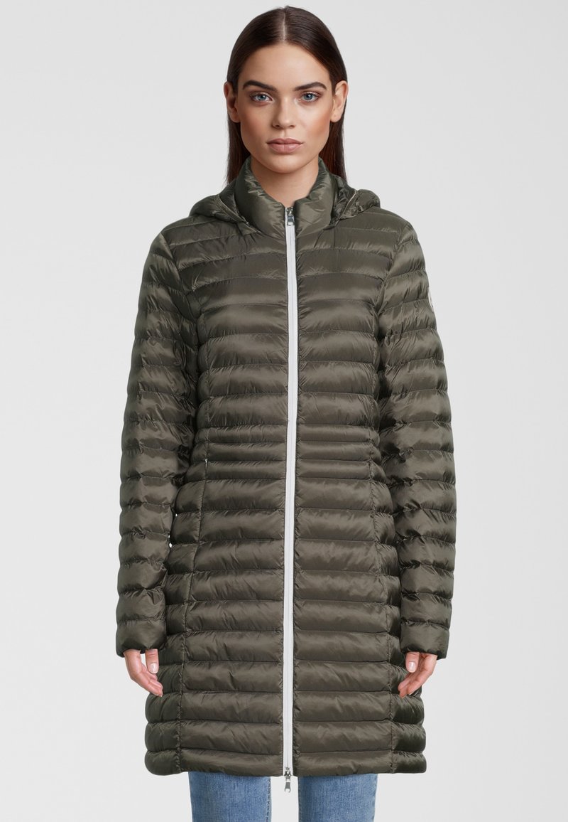 Damen Parkas | No.1 Como OSLO Wintermantel night green/spicy orange/braun - NK53139 Damen Parkas | No.1 Como OSLO Wintermantel night green/spicy orange/braun - NK53139