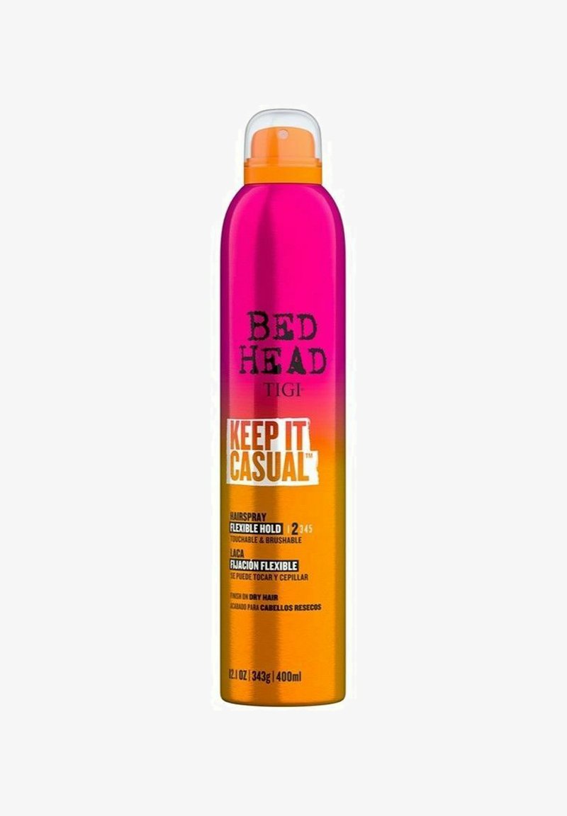 Tigi TIGI BED HEAD KEEP IT CASUAL HAIRSPRAY 400ML - Hårspray - pink