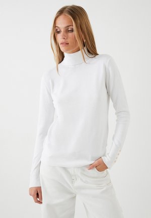 BASIC LONG SLEEVE TURTLE NECK  - Jersey de punto - beige