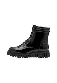 Marco Tozzi Stivaletti con la zeppa - black patent