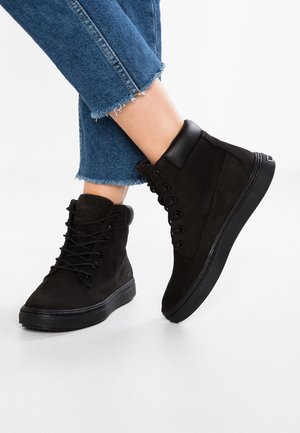 Sneakers hoog - black