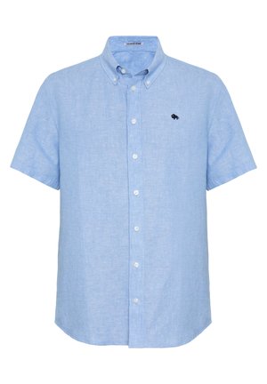 Colorado Denim MIT KURZEN ÄRMELN - Shirt - bel air blue melange