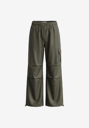 Envii, BEL PANTS - Cargobukser - washed dark olive