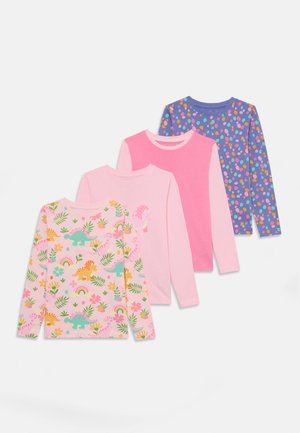 4 PACK - T-shirt à manches longues - light pink/lilac/green