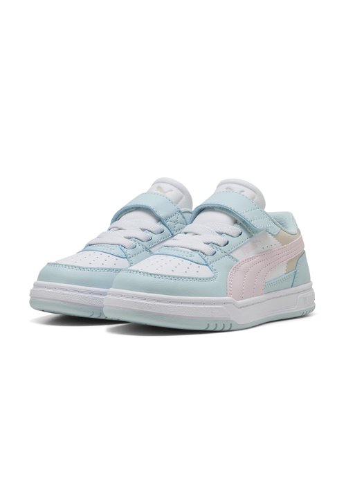 PUMA CAVEN III UNISEX - Trainers - aqua glow-powder pink- white — photo 2