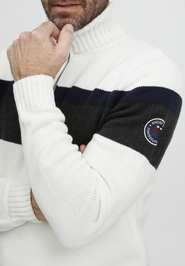 EDVIN - Jumper - cloud dancer2