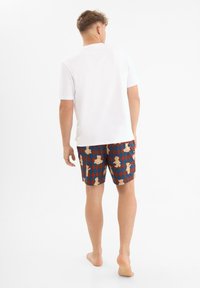 Chelsea Peers ARGYLE  BEAR  CREW PYJAMA SET - Nattøj sæt - multi coloured