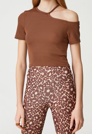 Koton, T-shirt imprimé - brown