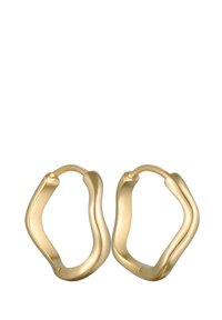 Elli WAVY BASIC - Ohrringe - gold coloured