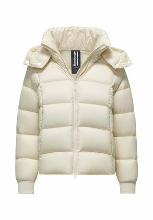WITH DETACHABLE HOOD - Piumino - white swan
