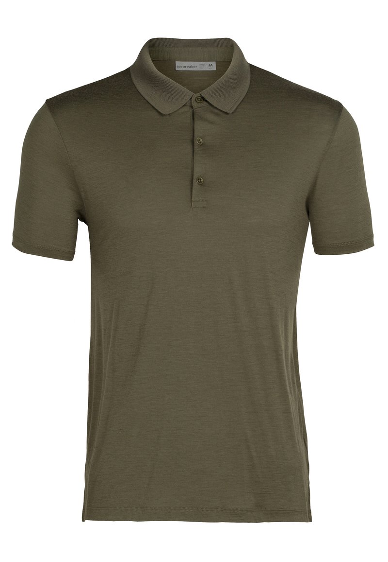 icebreaker MERINO TECH LITE II - Poloshirt - OLIVE