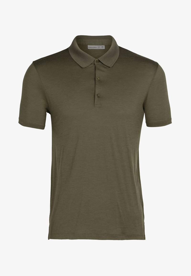 icebreaker MERINO TECH LITE II - Poloshirt - OLIVE