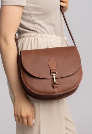 WIEBKE - Cross body bag - brown